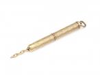 Antique 9kt Yellow Gold Twist Cigar Piercer