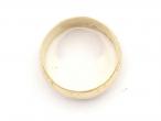 1966 vintage 8mm wedding band in 18kt yellow gold