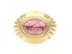 Boucheron Jaipur collection tourmaline ring in yellow gold