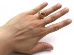 Boucheron Jaipur collection tourmaline ring in yellow gold