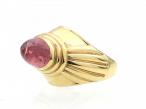Boucheron Jaipur collection tourmaline ring in yellow gold