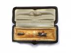 Mappin & Webb diamond horse and fox pin