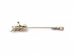 Mappin & Webb diamond horse and fox pin