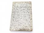 1893 sterling silver hinged box with foliate engraving