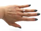 1.52ct Pear Shape Diamond Solitaire Engagement Ring