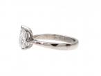 1.52ct Pear Shape Diamond Solitaire Engagement Ring