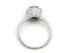 1950s 0.55ct Round Old European Cut Diamond Solitaire Ring