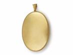 Antique Large Oval Pendant set with Freshwater Pearls, Rubies & Diamonds