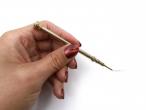 Retro Engine Turned Propelling Pencil in 9kt Yellow Gold