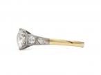 Late Edwardian diamond solitaire engagement ring
