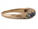 Victorian style 'DEAREST' acrostic seven stone ring in 9kt yellow gold – Matthew Weldon