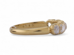 Old mine cut diamond seven stone ring in 18kt yellow gold – Courtville Antiques