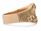 Vintage 'Central City' Gilpin County, Colorado Ring In 14kt Yellow Gold