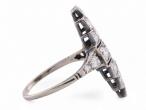 Diamond Plaque Ring