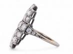 Diamond Plaque Ring