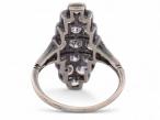 Diamond Plaque Ring
