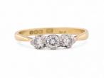 Diamond Three-Stone Ring