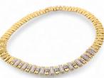1980s Diamond Italian Necklace