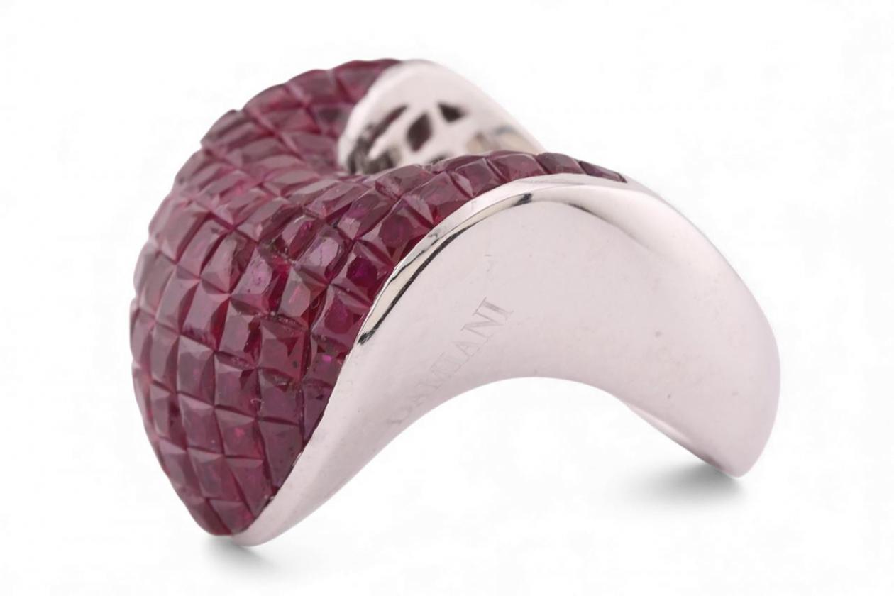 Ruby statement ring by Damiani