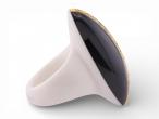 White Onyx Ring