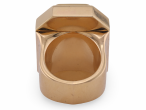 18ct Gold Aquamarine Cocktail Ring 50ct