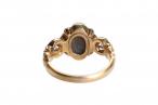 18ct Gold Pearl and Diamond Cluster Ring