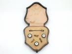 Antique Mother of Pearl Button & Pin Dress Set