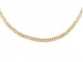 Vintage 51cm Flat Anchor Link Chain in 9kt Yellow Gold