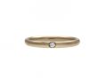 Vintage Pomellato Diamond Set Wedding Ring in 18kt White Gold