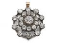 Diamond Victorian Brooch