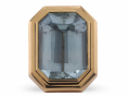 18ct Gold Aquamarine Cocktail Ring 50ct