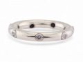 Vintage Diamond Band Ring in 9kt White Gold