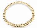 18kt Gold Curb Link Necklace