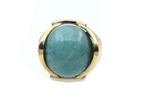 1970s Convertible three sphere ring in 18kt yellow gold