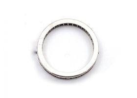 Art Deco ruby channel set full eternity ring