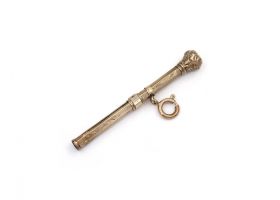 Vintage propelling pencil pendant/keyring