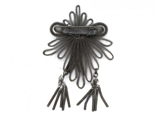 18th century Silesian wire brooch