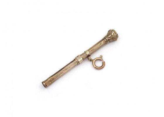 Vintage Propelling Pencil Pendant/Keyring