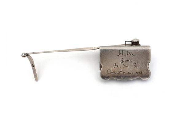 Retro Asprey Sterling Silver Bookmark & Page Holder
