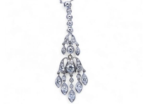 Diamond Drop Pendant